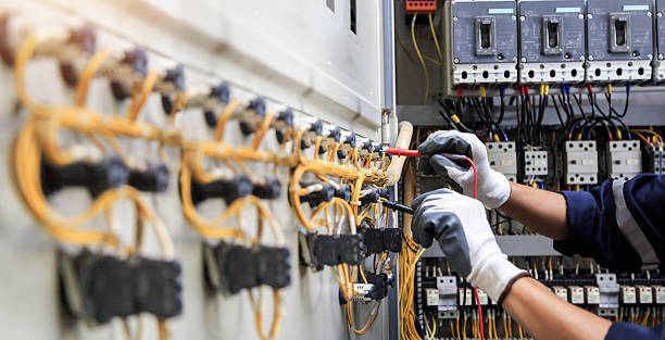 Professional Electrician technician working in Wichita, KS